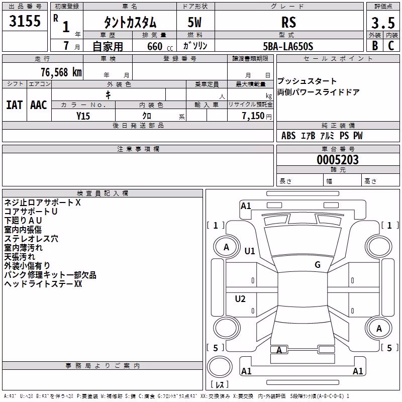 DAIHATSU TANTO