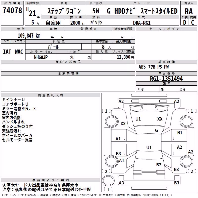 HONDA STEPWGN