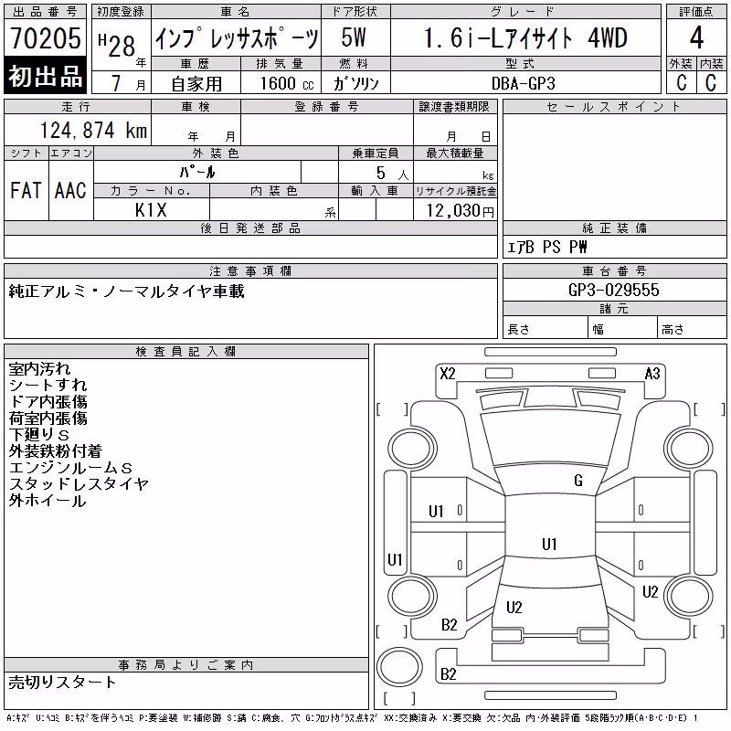 SUBARU IMPREZA