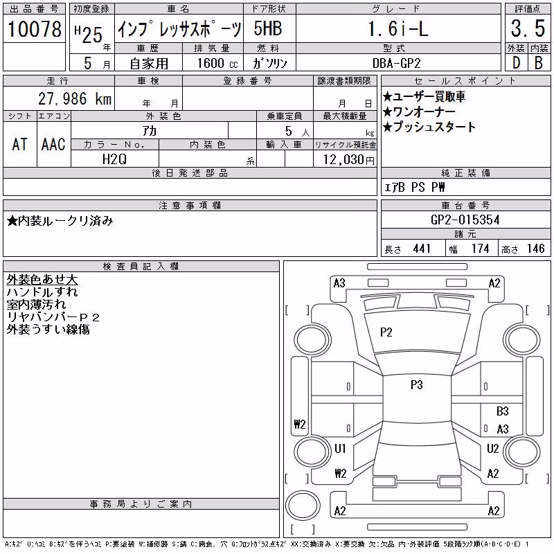 SUBARU IMPREZA