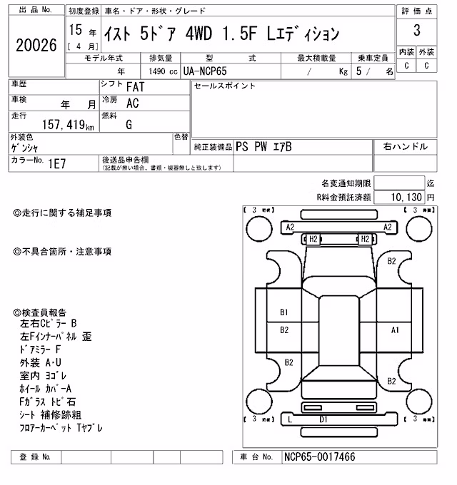 TOYOTA IST