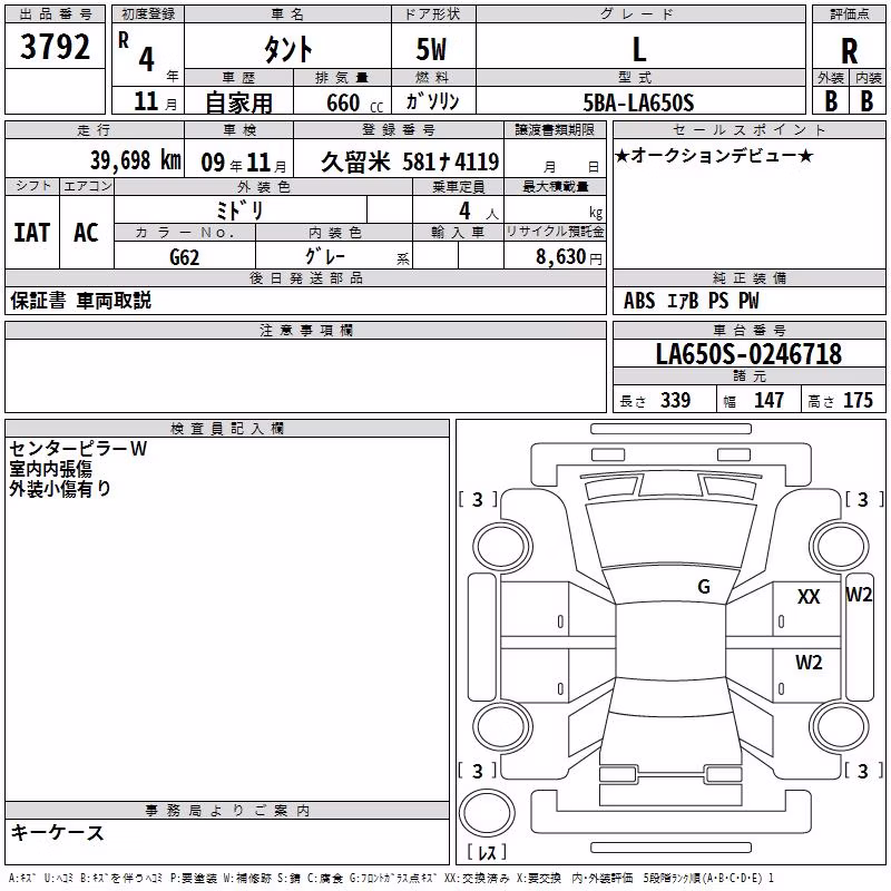DAIHATSU TANTO