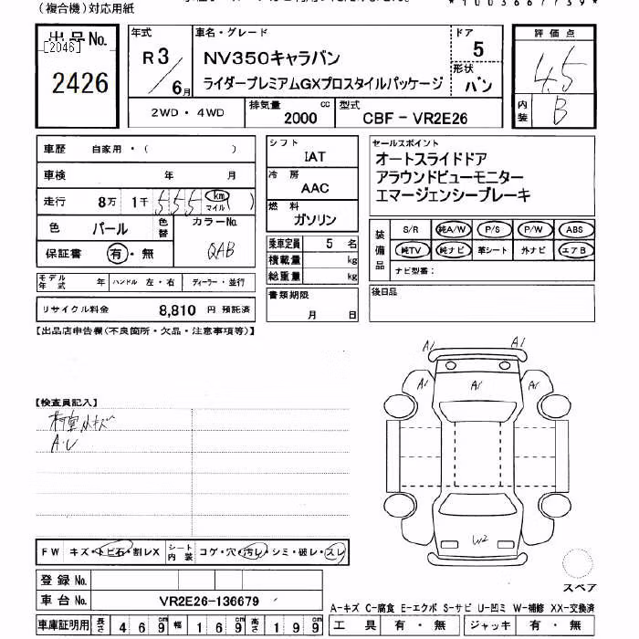 NISSAN NV350 CARAVAN