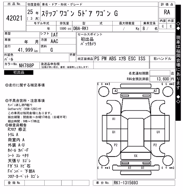 HONDA STEPWGN
