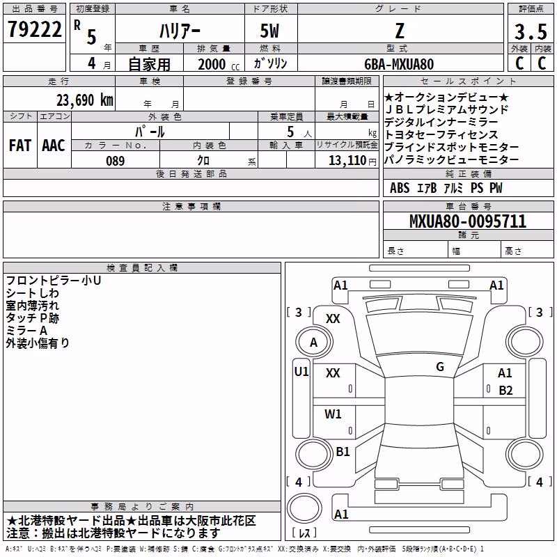 TOYOTA HARRIER