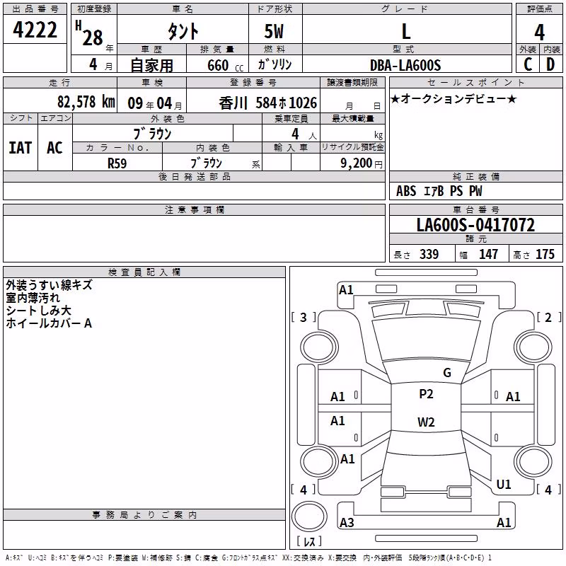 DAIHATSU TANTO