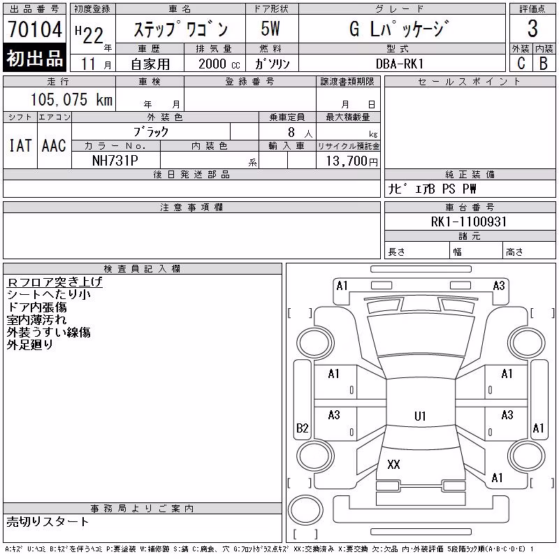 HONDA STEPWGN