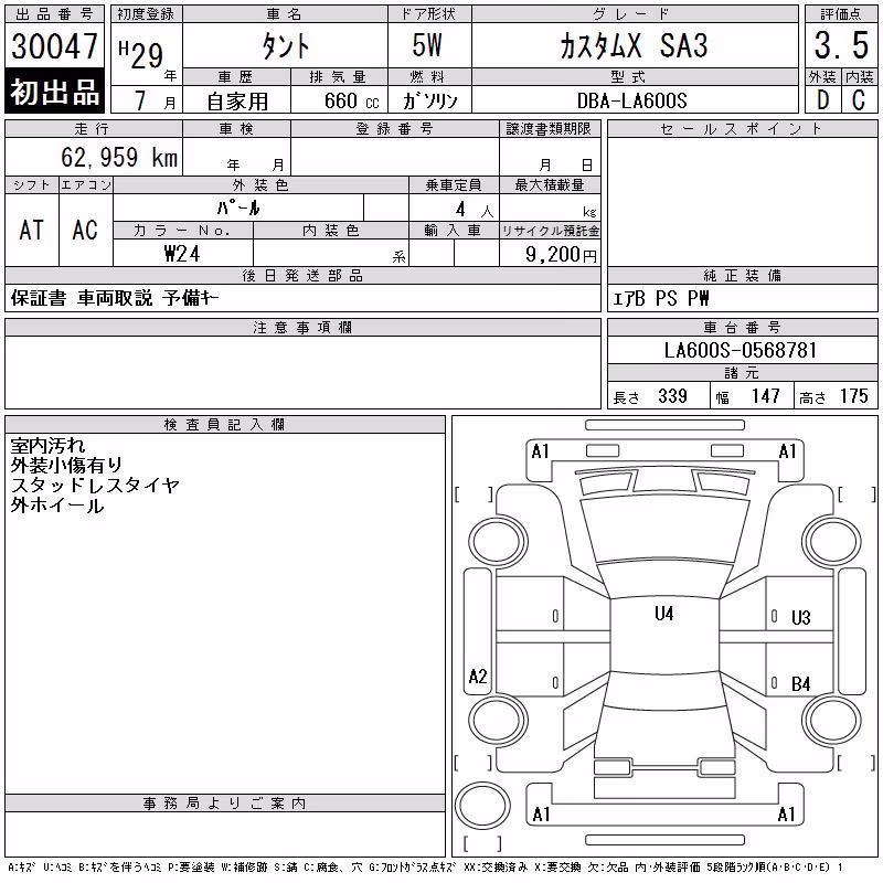 DAIHATSU TANTO