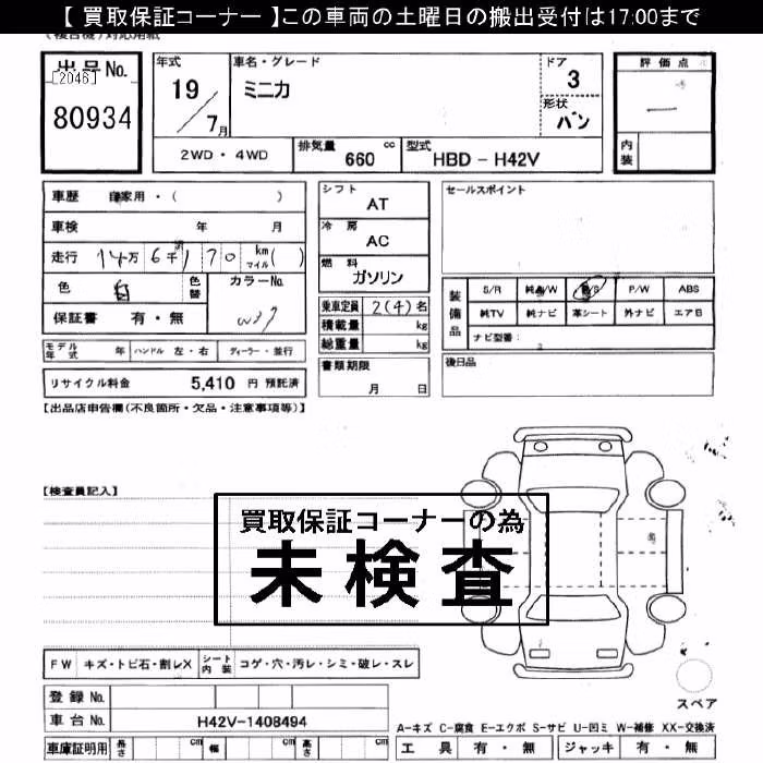 MITSUBISHI MINICA