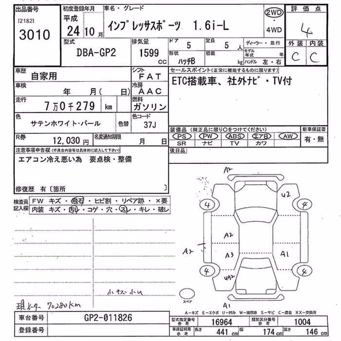 SUBARU IMPREZA