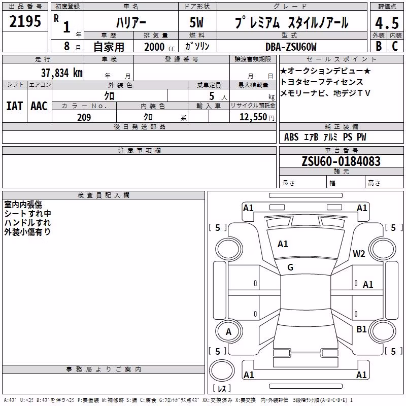 TOYOTA HARRIER