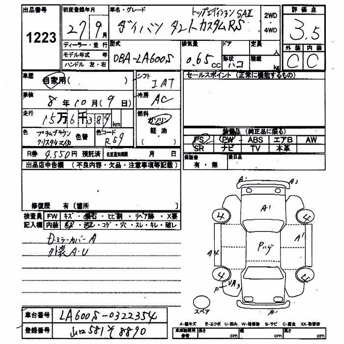 DAIHATSU TANTO