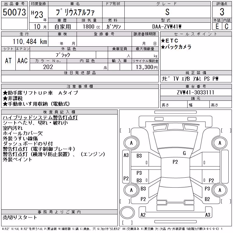 TOYOTA PRIUS ALPHA