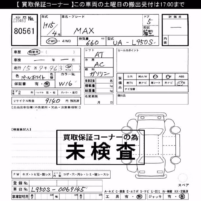 DAIHATSU MAX