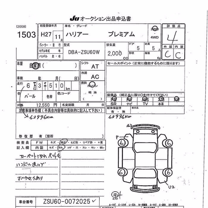 TOYOTA HARRIER