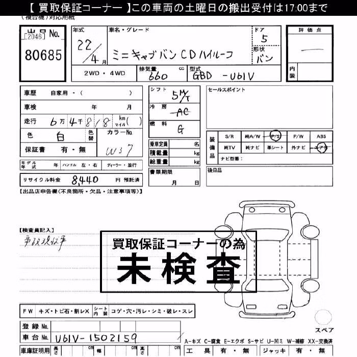 MITSUBISHI MINICAB