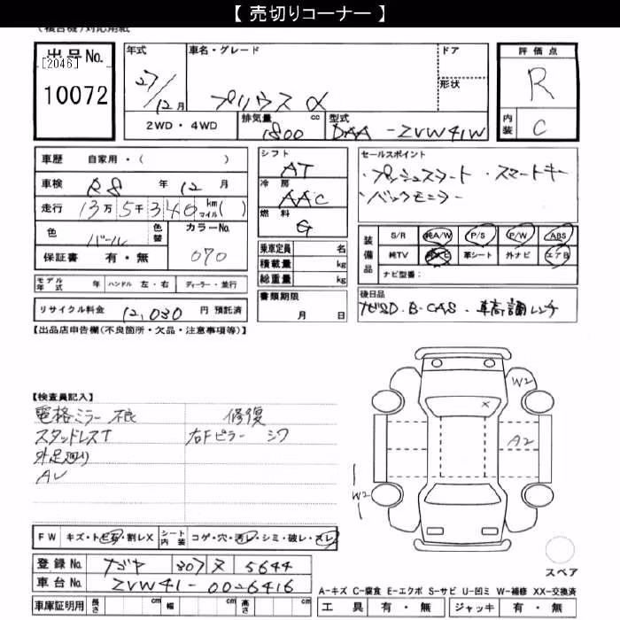 TOYOTA PRIUS ALPHA