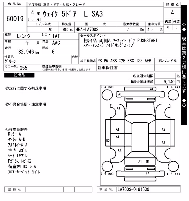 DAIHATSU WAKE