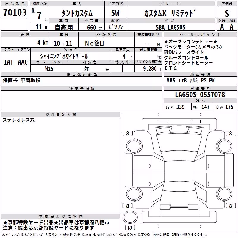 DAIHATSU TANTO