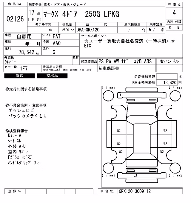 TOYOTA MARK X