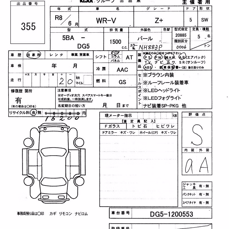 HONDA WR-V