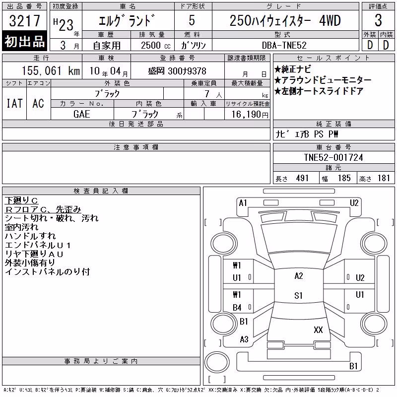 NISSAN ELGRAND