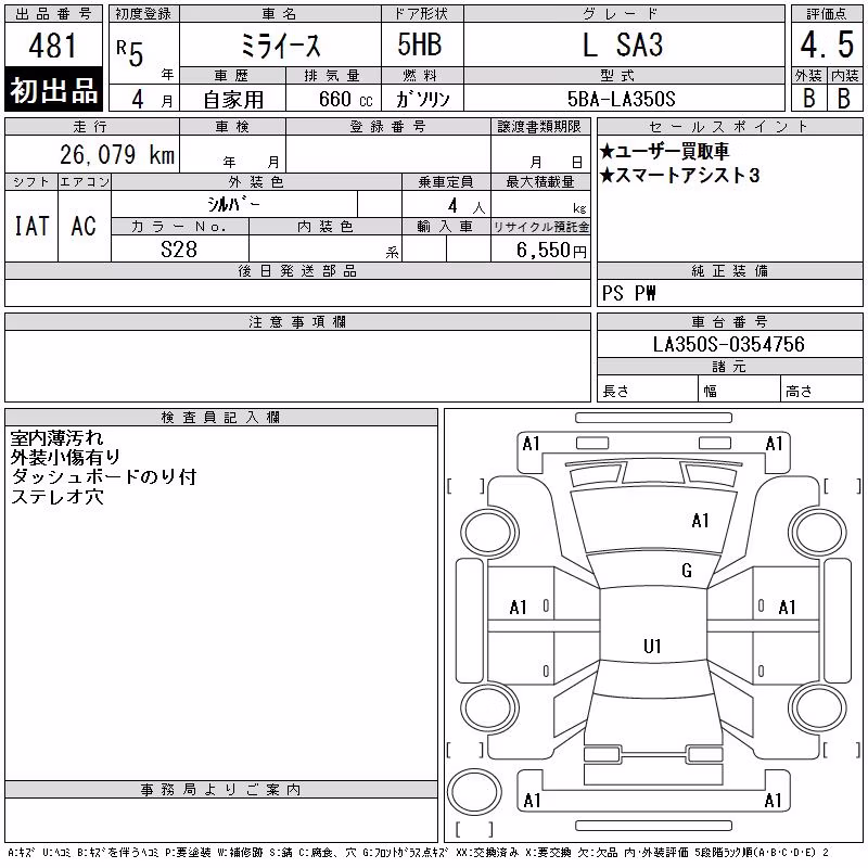 DAIHATSU MIRA E:S