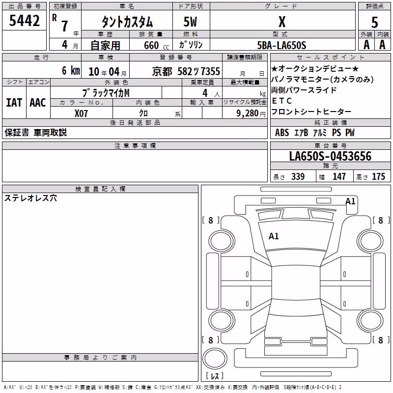 DAIHATSU TANTO