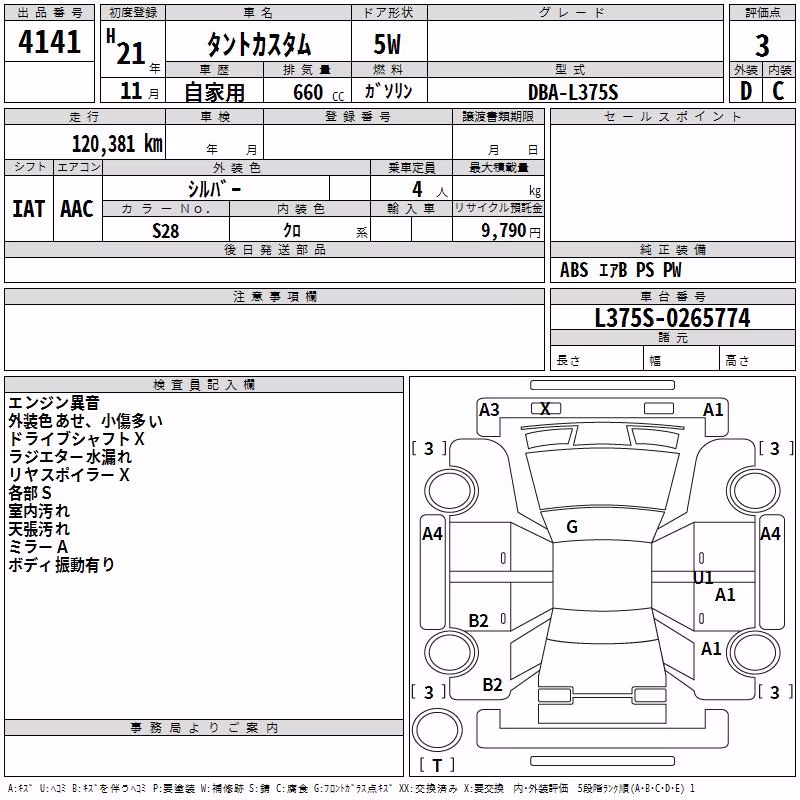 DAIHATSU TANTO