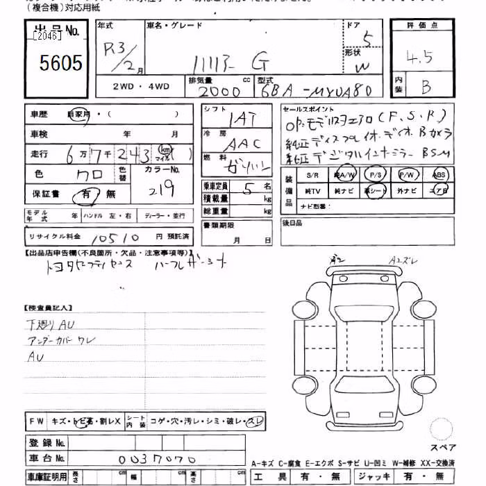 TOYOTA HARRIER