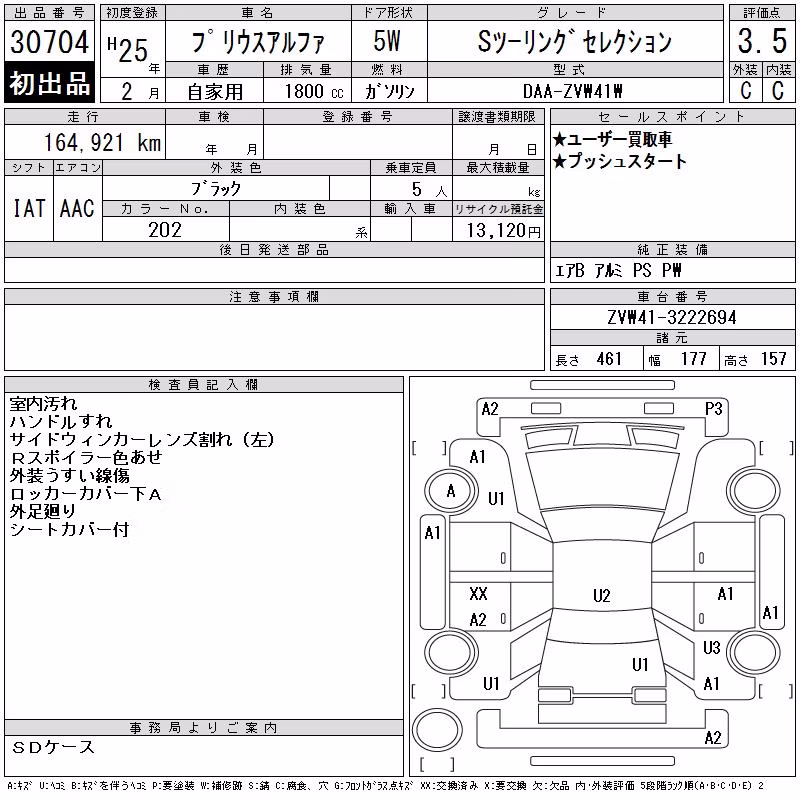 TOYOTA PRIUS ALPHA