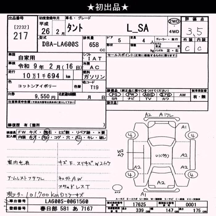 DAIHATSU TANTO