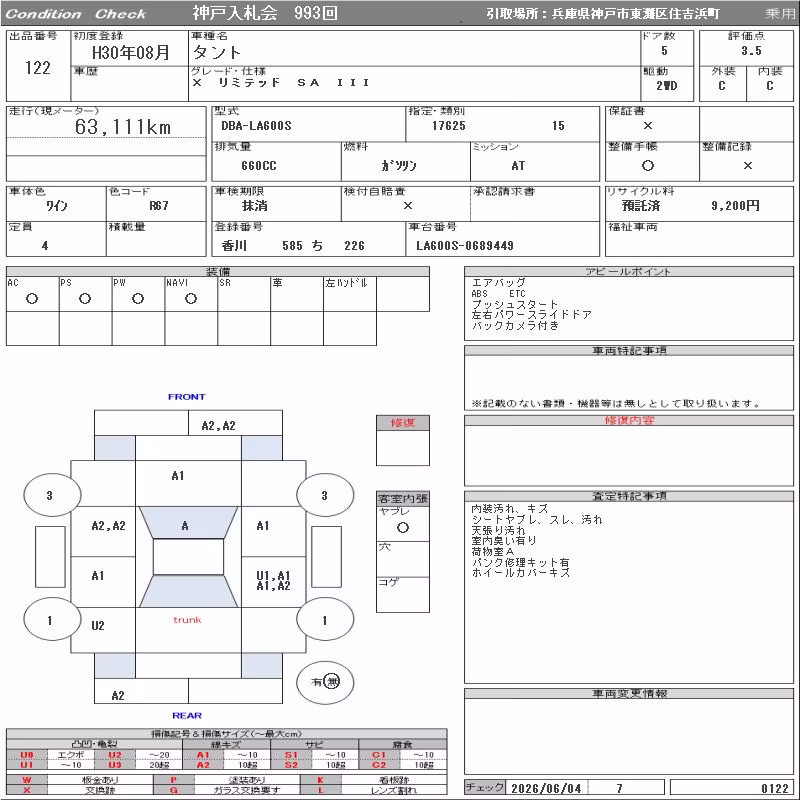 DAIHATSU TANTO