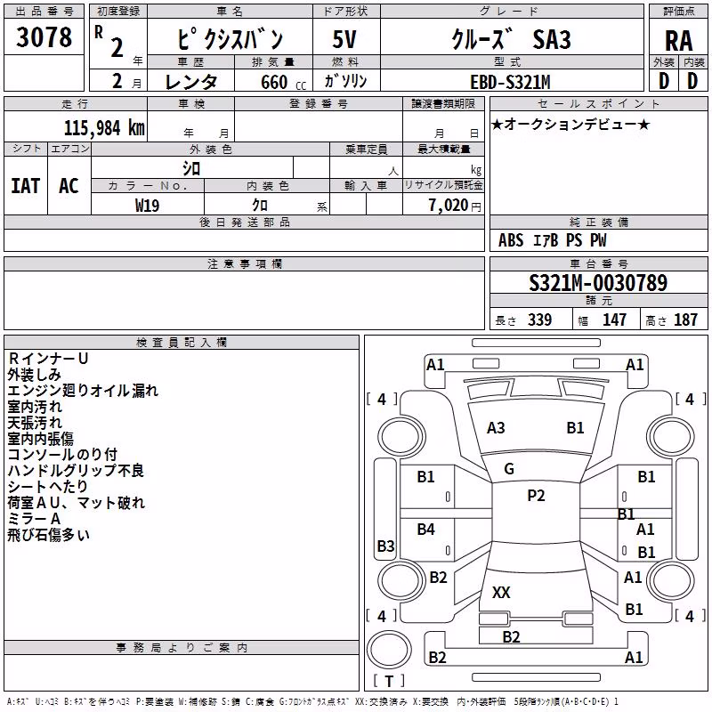 TOYOTA PIXIS VAN