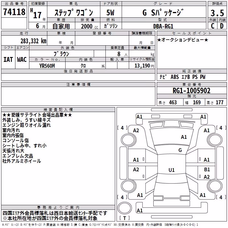 HONDA STEPWGN