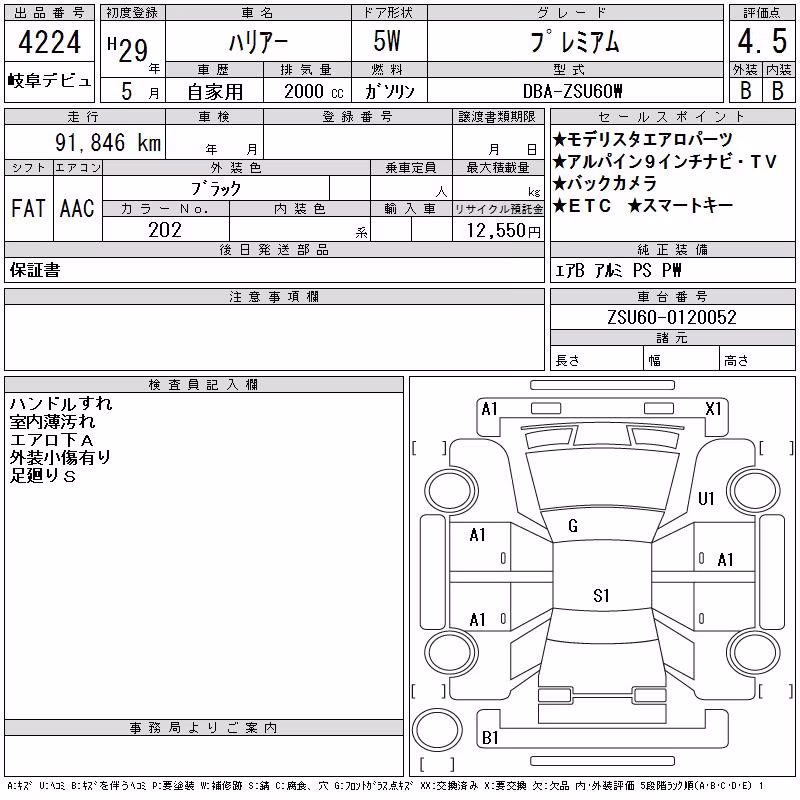 TOYOTA HARRIER