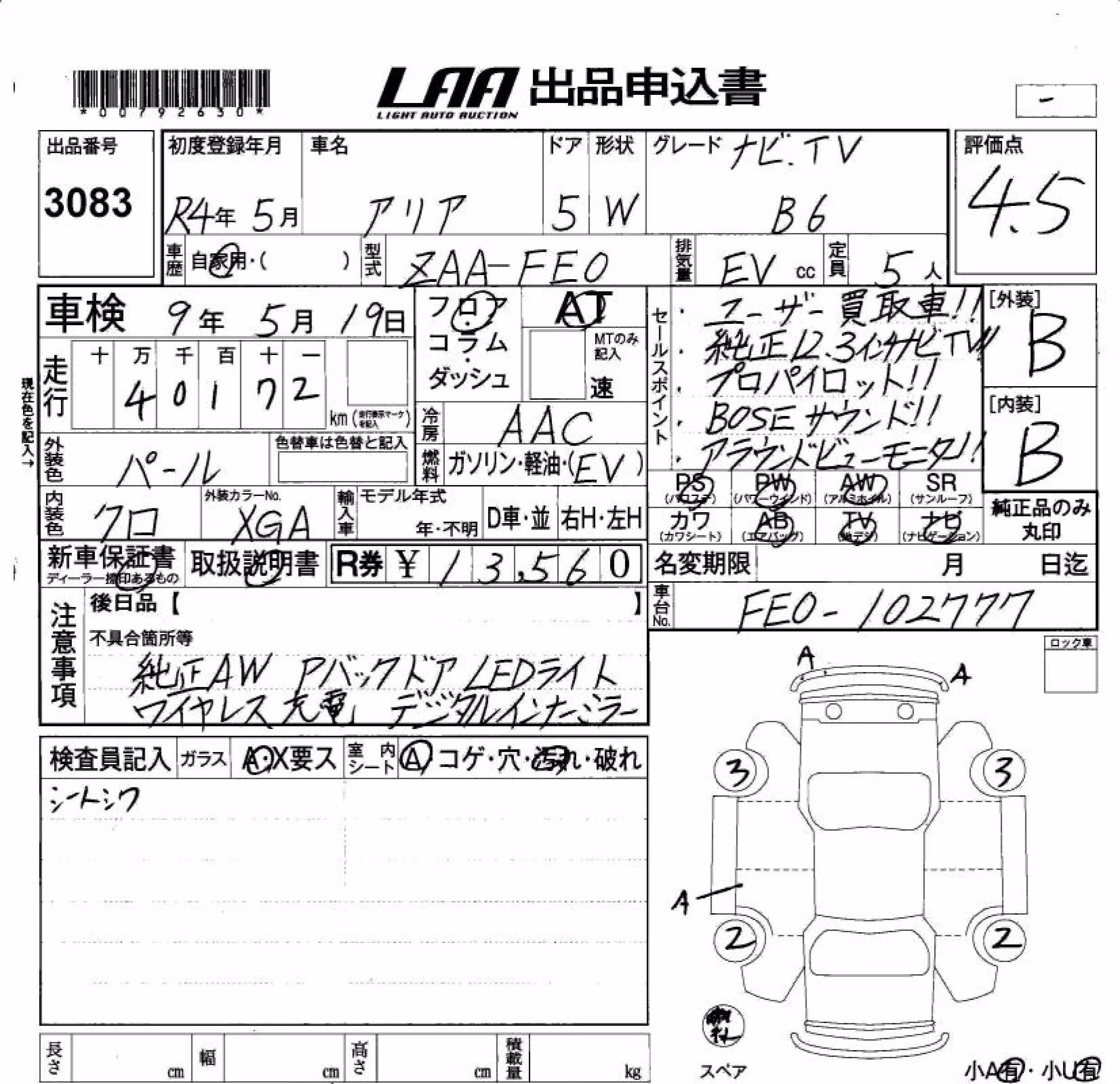 NISSAN ARIYA