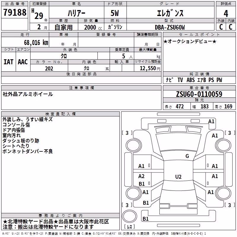 TOYOTA HARRIER