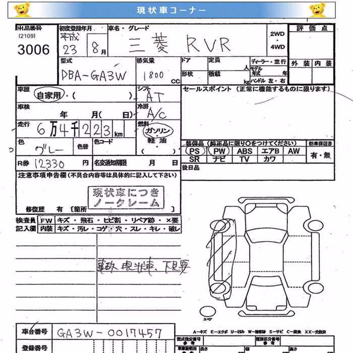 MITSUBISHI RVR