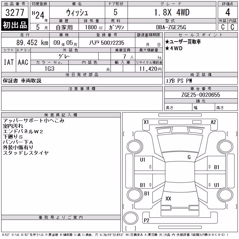 TOYOTA WISH