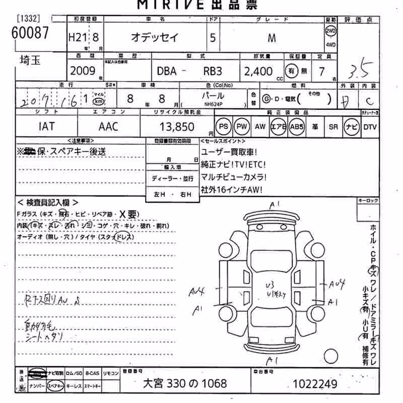 HONDA ODYSSEY