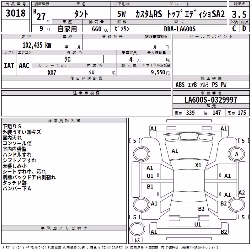 DAIHATSU TANTO