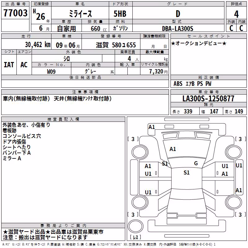 DAIHATSU MIRA E:S