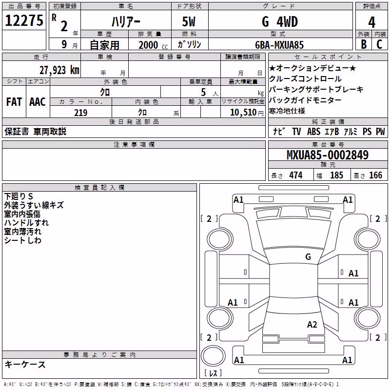 TOYOTA HARRIER