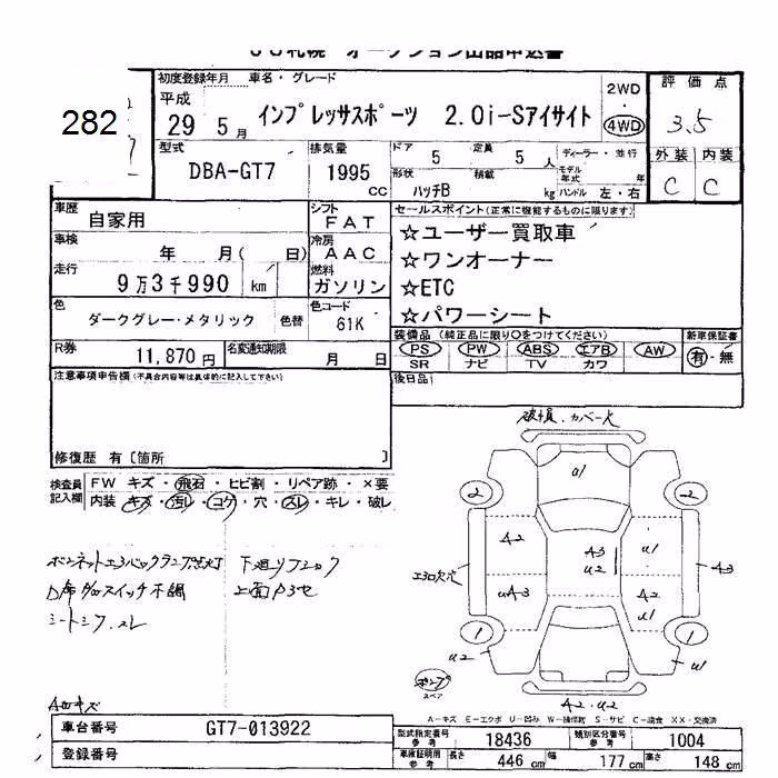 SUBARU XV