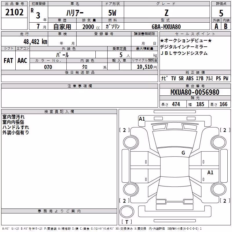 TOYOTA HARRIER