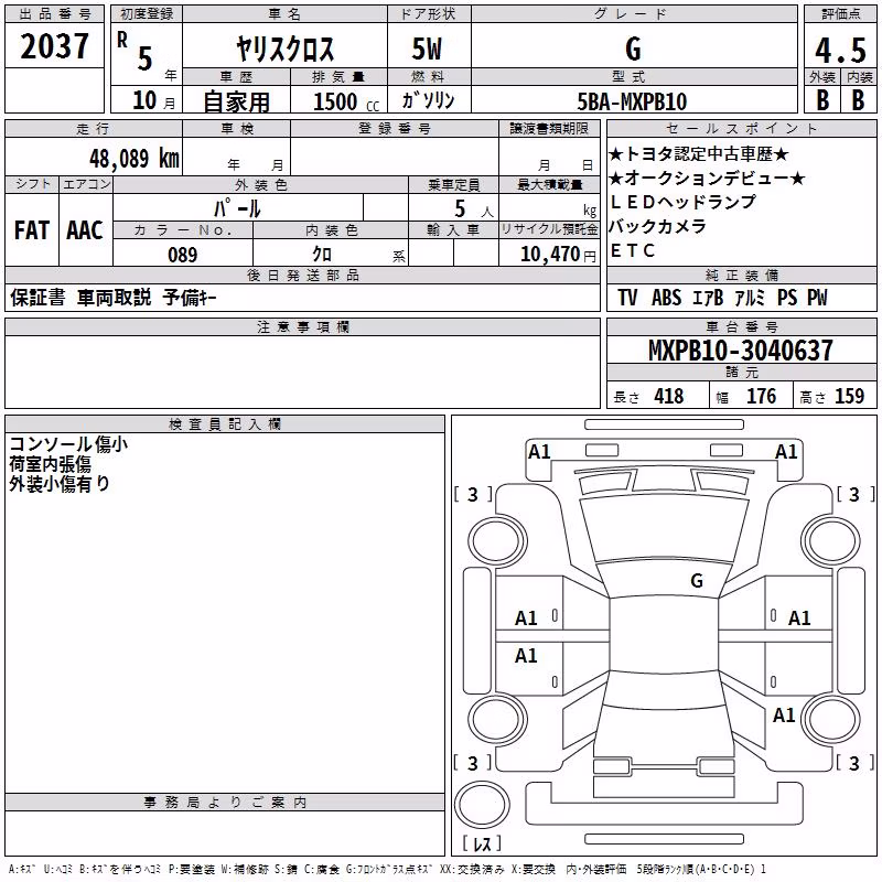 TOYOTA YARIS CROSS