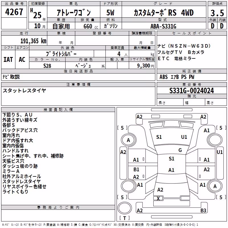 DAIHATSU ATRAI