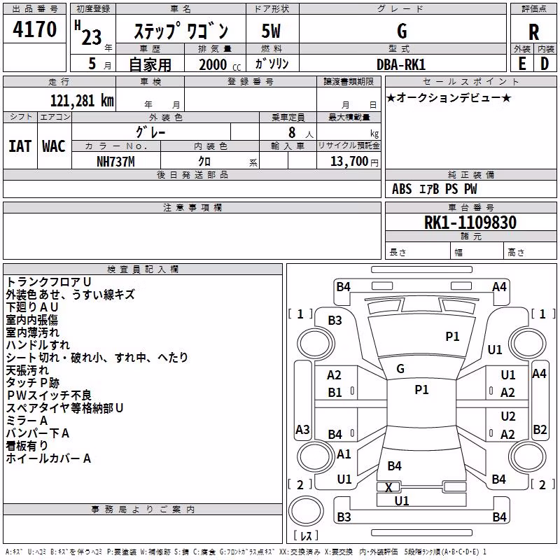HONDA STEPWGN