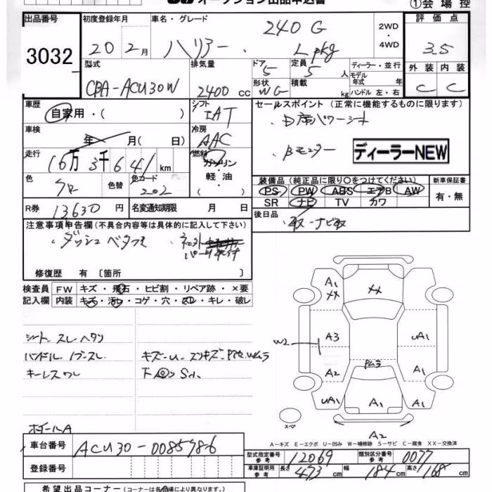 TOYOTA HARRIER